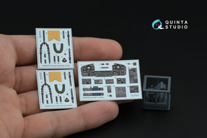 Quinta Studio QD+48454 Lynx AH-7 3D-Printed &amp;amp; colored Interior on decal paper (Airfix) (with 3D-printed resin parts) 1/48 – image 12