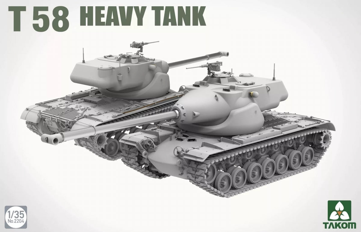 Takom 2204 T58 Heavy Tank 1/35 – Bild 2