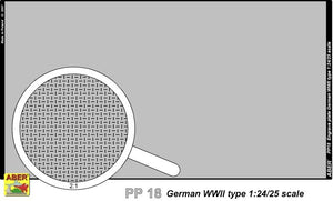 Aber PP18 Engrave plate (140 x 77 mm) - German type II WW 1/24/25 – image 2
