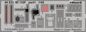 Eduard 49833 Bf 110F EDUARD 1/48