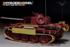 Voyager Model PE35927 WWII German Panther A Late Version For MENG TS-035 1/35 – immagine 16