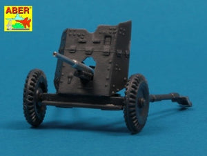 Aber 72L-57 Lufa 37mm do niemieckiej armaty p/p Pak 35/36 – wczesna / German 37mm Barrel for Pak 35/36 Early 1/72 – zdjęcie 6