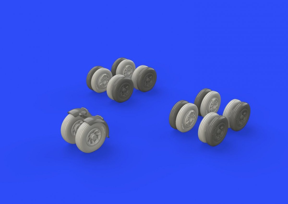 Eduard 672143 Victor wheels 1/72 AIRFIX – imagen 5