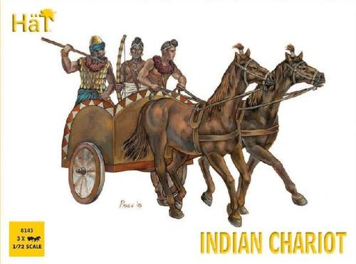 Hat 8143 Indian Chariot of King Porus 1/72