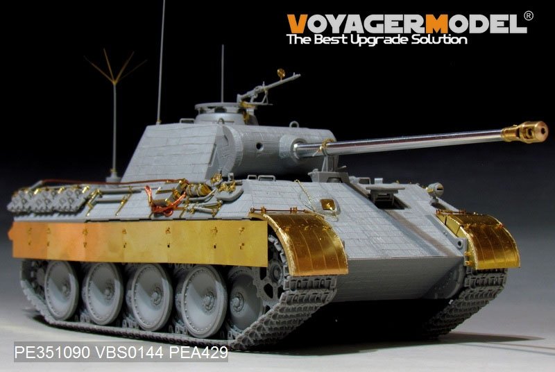 Voyager Model PE351090 WWII German Panther A Mid Version Basic for Dragon 1/35 – Bild 2