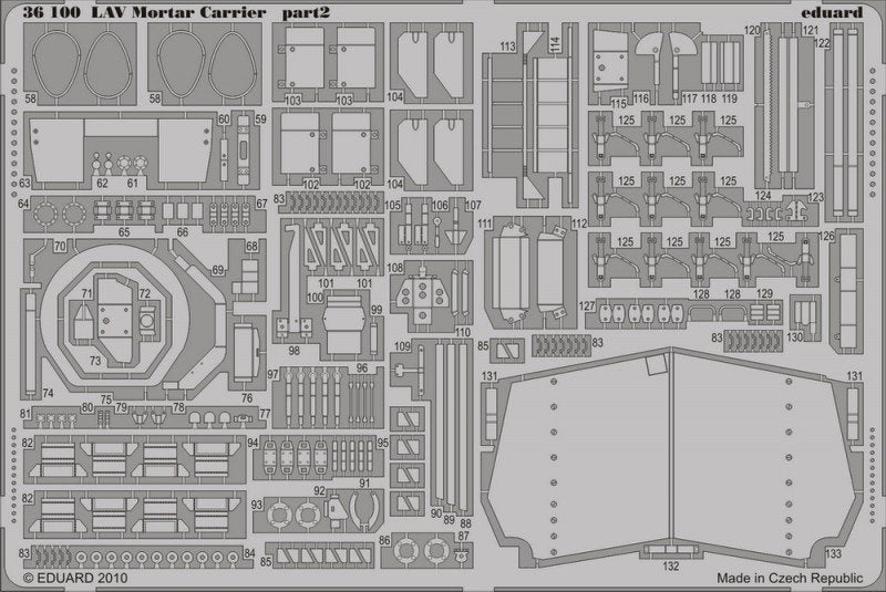Eduard 36100 LAV Mortar Carrier 1/35 Trumpeter – image 2