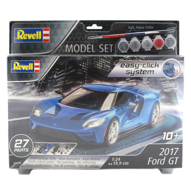 Revell 67678 Coffret de maquettes EASY-CLICK Ford GT 2017 (1/24)