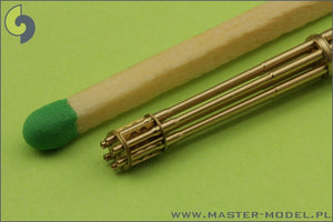 Master AM-48-037 M61 A1 Vulcan - Six-barrelled rotary 20mm cannon - turned barrels with etched barrel clamps 1/48 – image 3