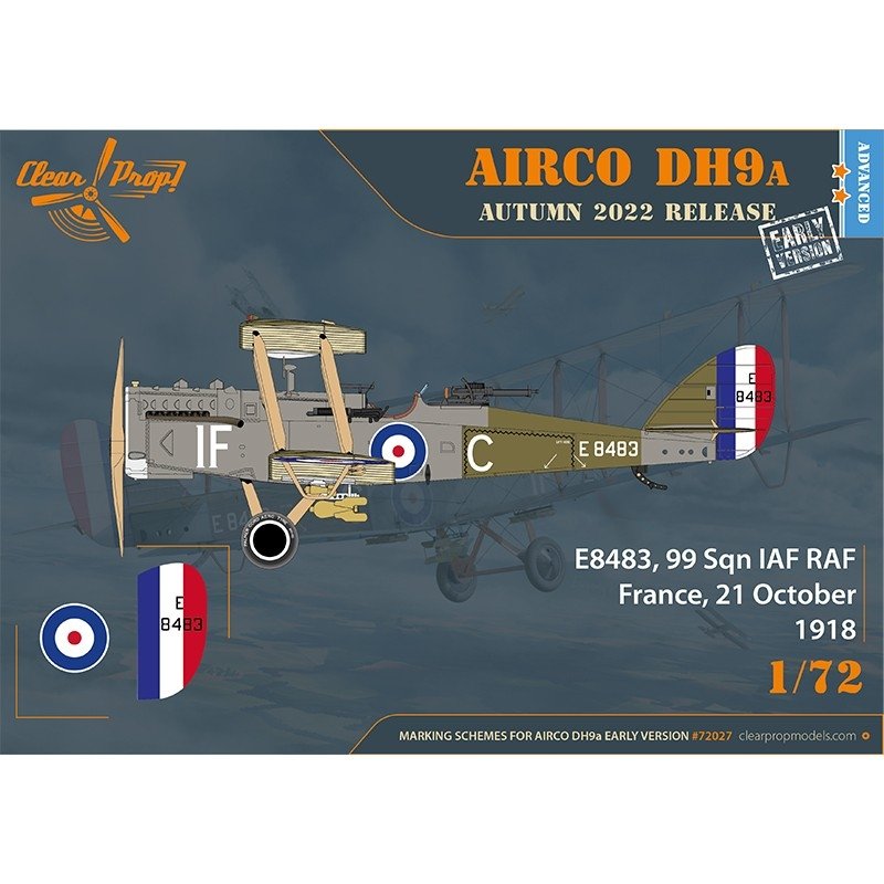 Clear Prop! CP72027 Airco DH.9a (early version) ADVANCED KIT 1/72 – image 13