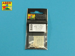 Aber 35A128 Soviet smoke Discharges system for BMP-1 902V “Tucha” with rack 1/35 – obrázek 10