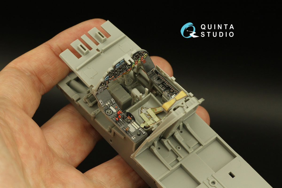 Quinta Studio QD32166 Do 335A-12 3D-Printed &amp;amp; colored Interior on decal paper (Zoukei-Mura) 1/32 – Bild 9
