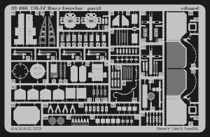 Eduard 32086 UH-1C interior 1/35 ACADEMY, MRC, ITALERI – image 3