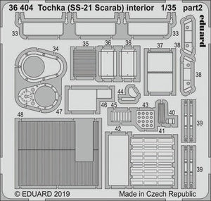 Eduard 36404 Tochka (SS-21 Scarab) interior 1/35 HOBBY BOSS – Bild 2