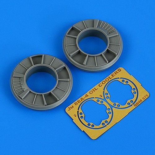 Refroidisseurs d'huile Quickboost QB48975 Ju 88A-4 ICM 1/48