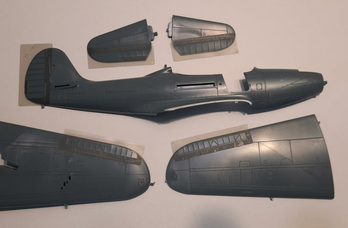 Omask 64003 P-39/P-400 masks for control surfaces (for Eduard) 1/48 – image 3