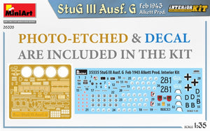 MiniArt 35335 StuG III Ausf. G Feb 1943 Alkett Prod. INTERIOR KIT 1/35 – immagine 2