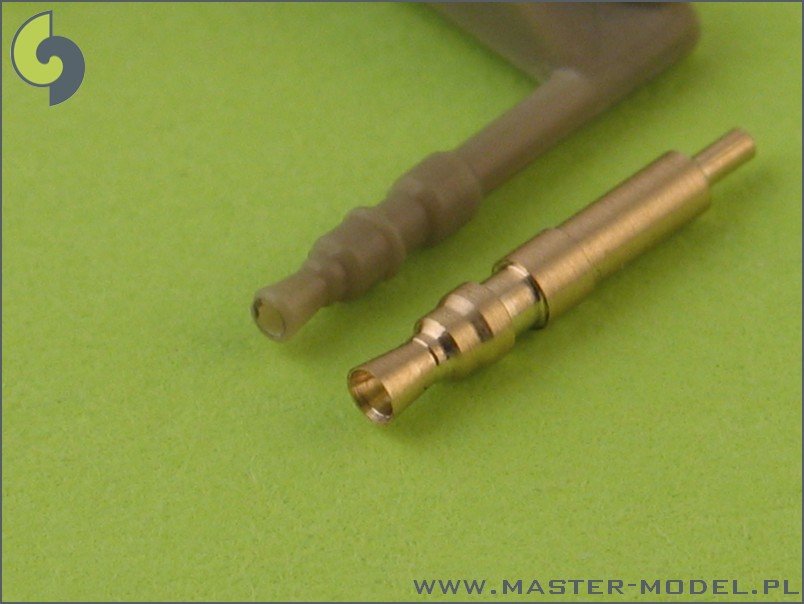 Master AM-32-005 Bf 109 E3 - E9, T armament set (MG 17 tips, MG FF barrels) 1/32 – Bild 2