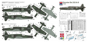 Hobby 2000 72059 Dornier Do 335 A-0 Pfeil (DRAGON + CARTOGRAF + MASKS) 1/72 – image 2