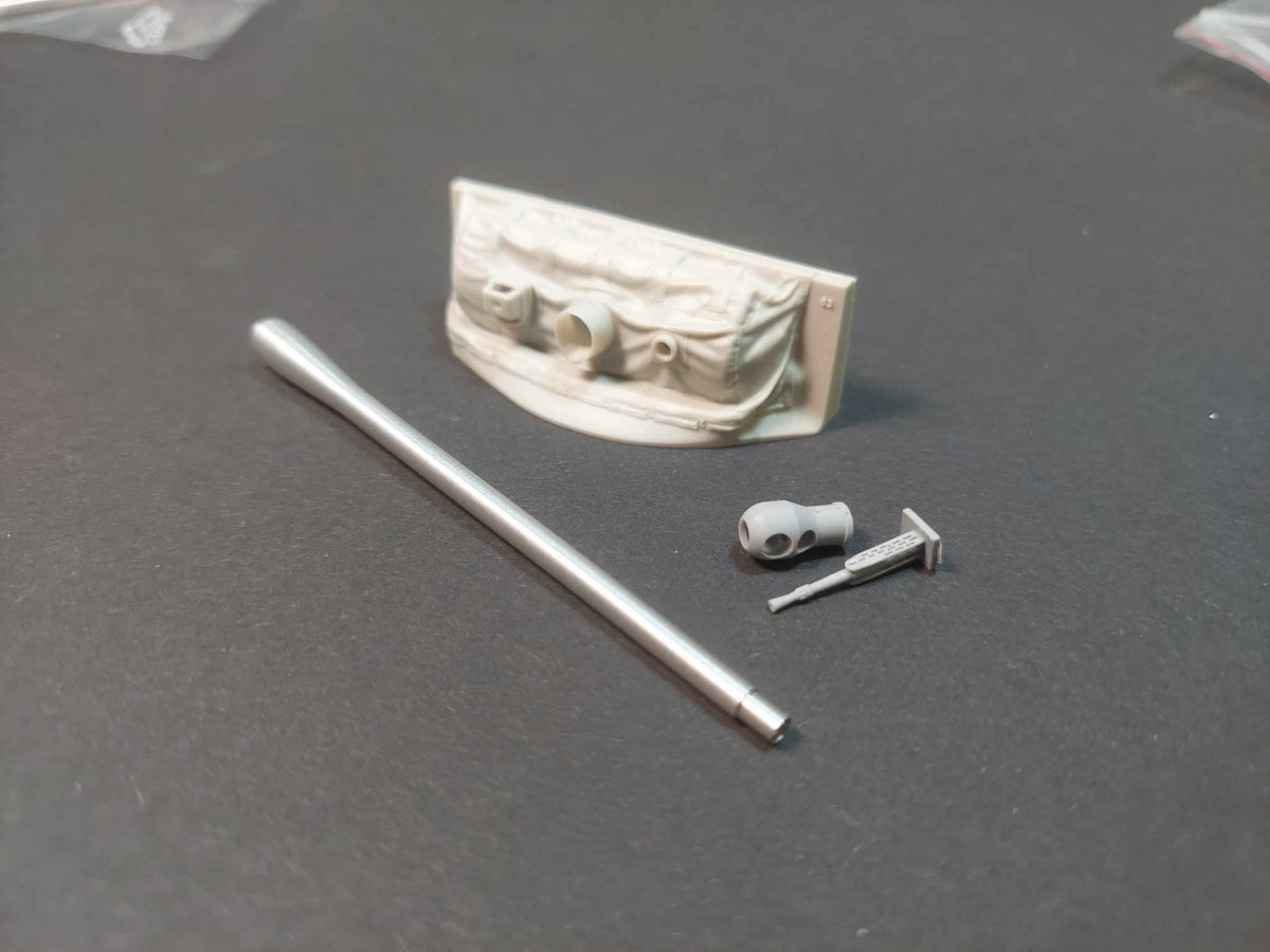 Panzer Art GB35-131 A34 “Comet” canvas mantlet with 77mm OQF Gun (Post-war late pattern) 1/35 – Bild 2