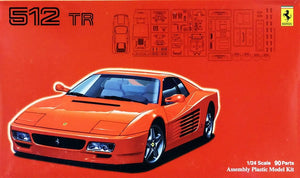 Fujimi 125909 Ferrari 512 Tr 1/24