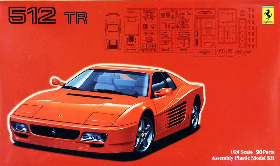 Fujimi 125909 Ferrari 512 Tr 1/24