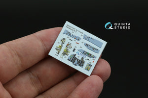 Quinta Studio QDS-72167 Su-17UM3 3D-Printed &amp;amp; colored Interior on decal paper (Modelsvit) (small version) 1/72 – image 10