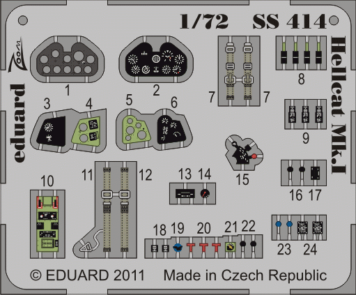 Eduard 73414 Hellcat Mk. I SA 1/72 EDUARD