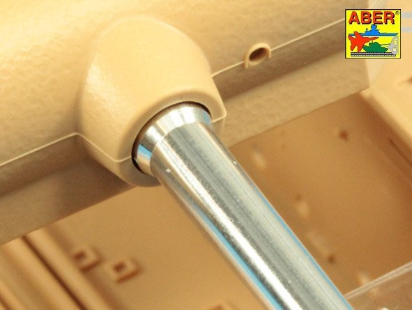 Aber 35L-246 7.5cm Barrel with Muzzle brake for Panther Ausf.G (For Rye Field Model) 1/35 – Bild 8