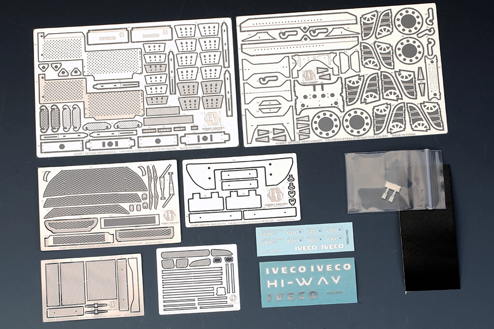 Hobby Design HD02-0362 Iveco Stralis Euro 5 Detail Set for Italeri 3899 1/24