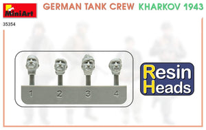 MiniArt 35354 German Tank Crew Kharkov 1943 (Resin Heads) 1/35 – Bild 6