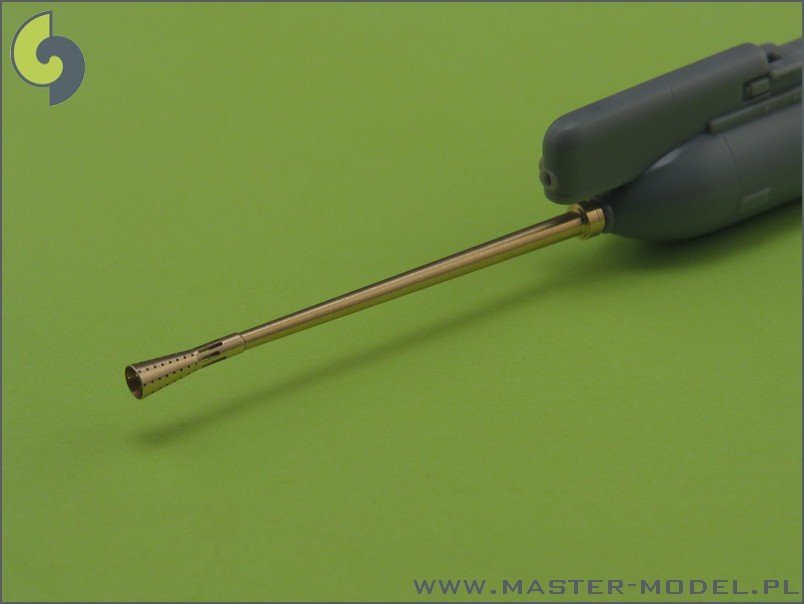 Master AM-48-024 German aircraft cannon 3.7cm Flak 18 gun barrels (2pcs) (1/48) – Bild 2