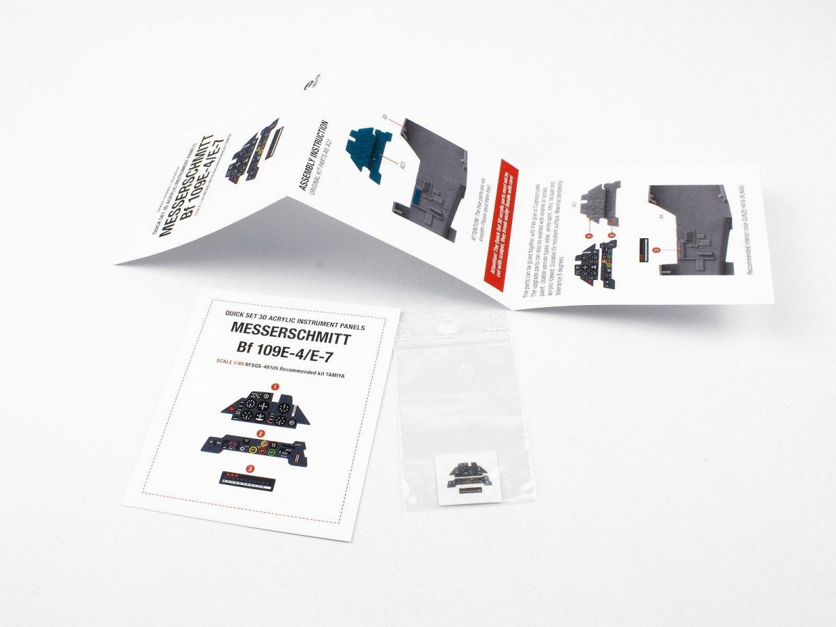 Red Fox Studio QS-48105 Messerschmitt Bf 109E-4/7 1/48 – zdjęcie 3