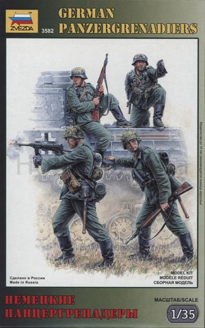 Zvezda 3582 German panzergrenadiers 1/35