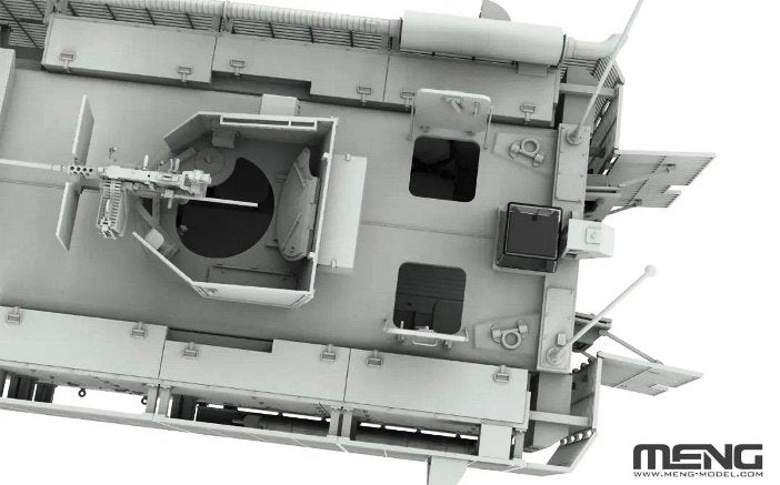 Meng Model SS-012 British Mastiff 2 6x6 Wheeled Protected Patrol Vehicle 1/35 – obrázek 3