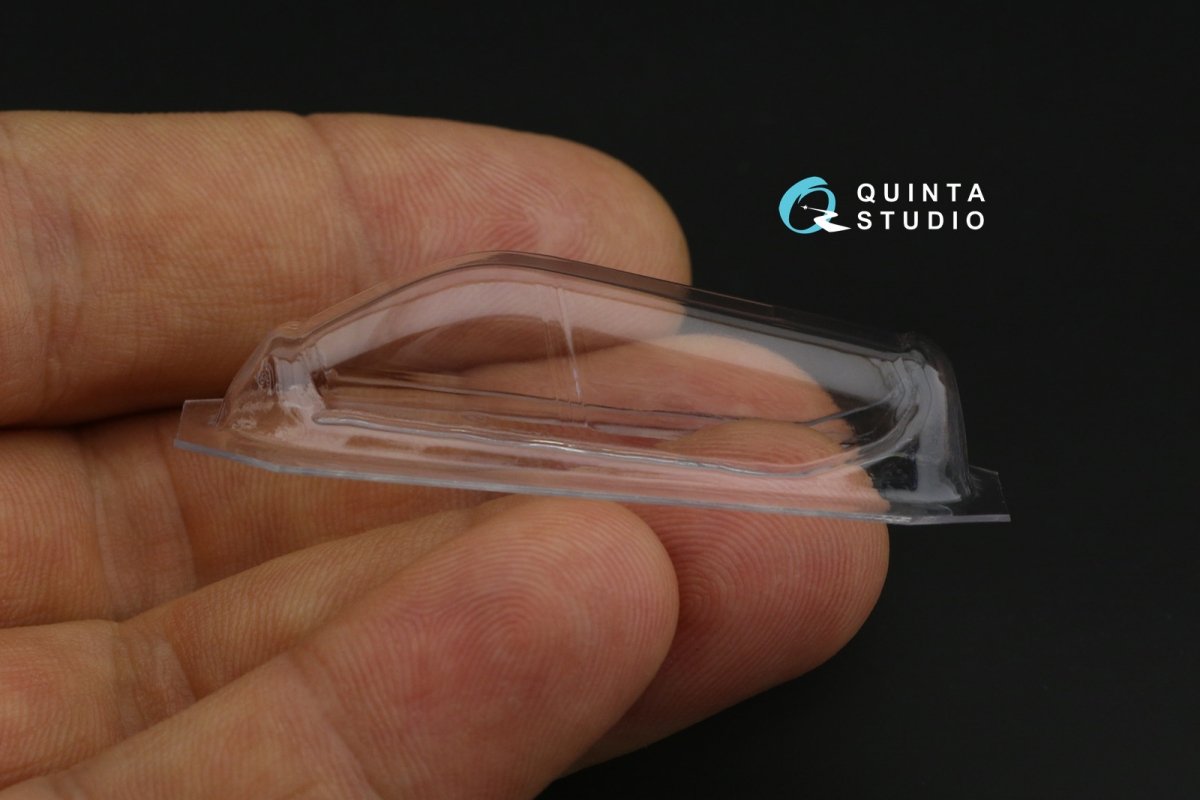 Quinta Studio QC72028 AH-1G Cobra vacuumed clear canopy (AZ model) 1/72 – Bild 3