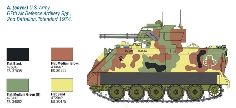 Italeri 6560 M163 VADS 1/35 – image 7