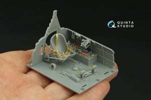 Quinta Studio QD32238 Mitsubishi J2M3/5/6 Raiden 3D-Printed colored Interior on decal paper (Hasegawa) 1/32 – immagine 9