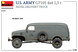 MiniArt 35405 US ARMY G7105 4х4 1.5 t PANEL DELIVERY TRUCK 1/35 – image 5