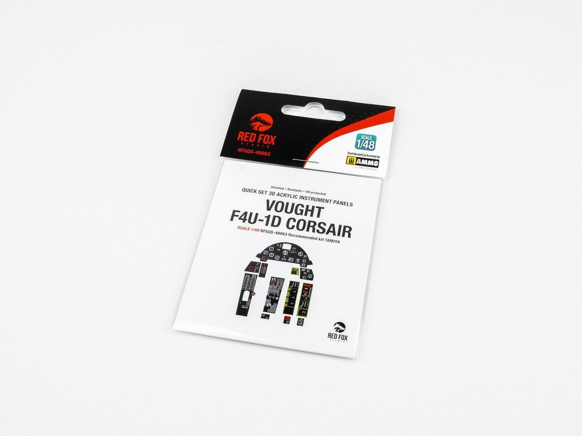 Red Fox Studio QS-48063 Vought F4U-1D Corsair Tamiya 1/48 – image 2