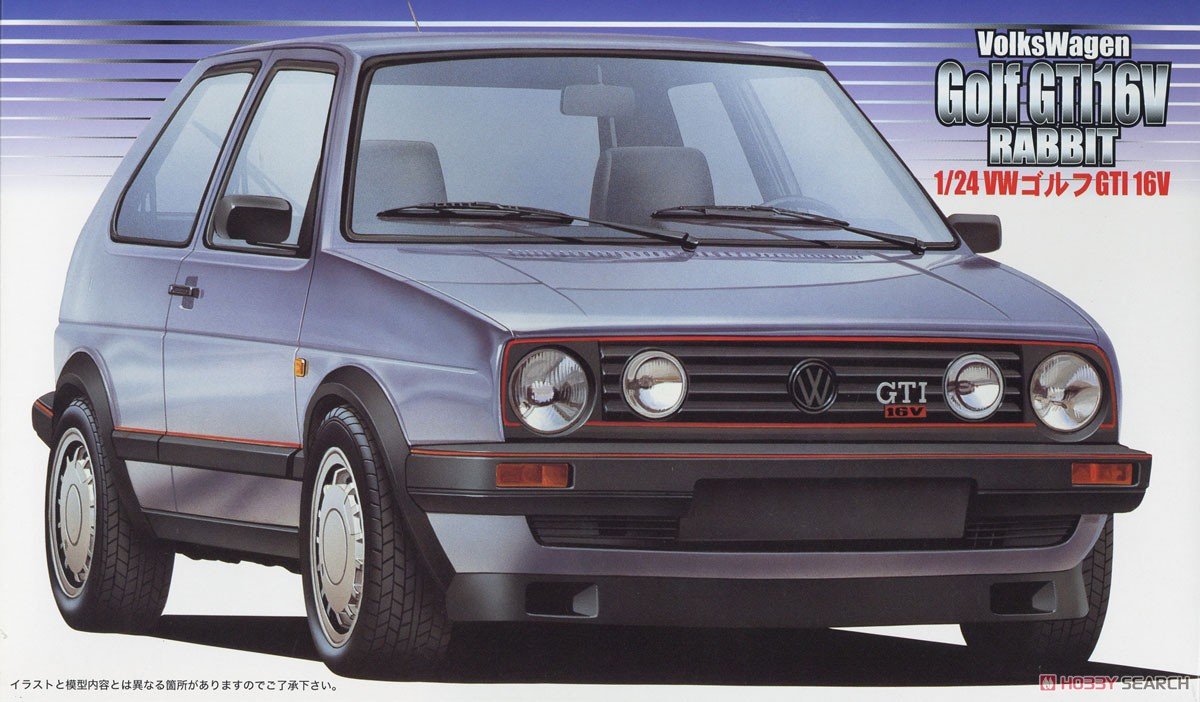 Fujimi 126753 RS-18 Volkswagen Golf GTI16V Lapin 1/24