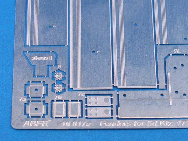 Aber 16017 Panther G- Vol.2- Fenders 1/16 – obrázek 5
