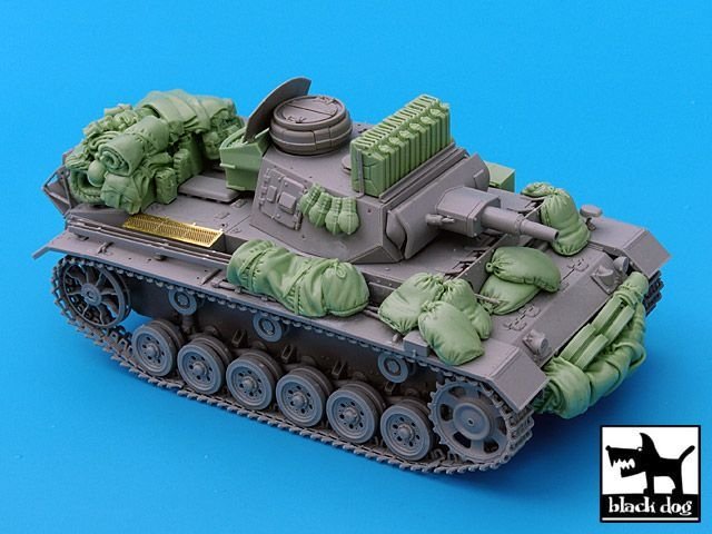 Black Dog T35030 Pz.Kpfw.III Ausf.N ensemble d&amp;#39;accessoires 1/35 – image 5
