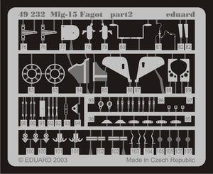Eduard 49232 MiG-15 Fagot 1/48 Trumpeter – obrázek 3