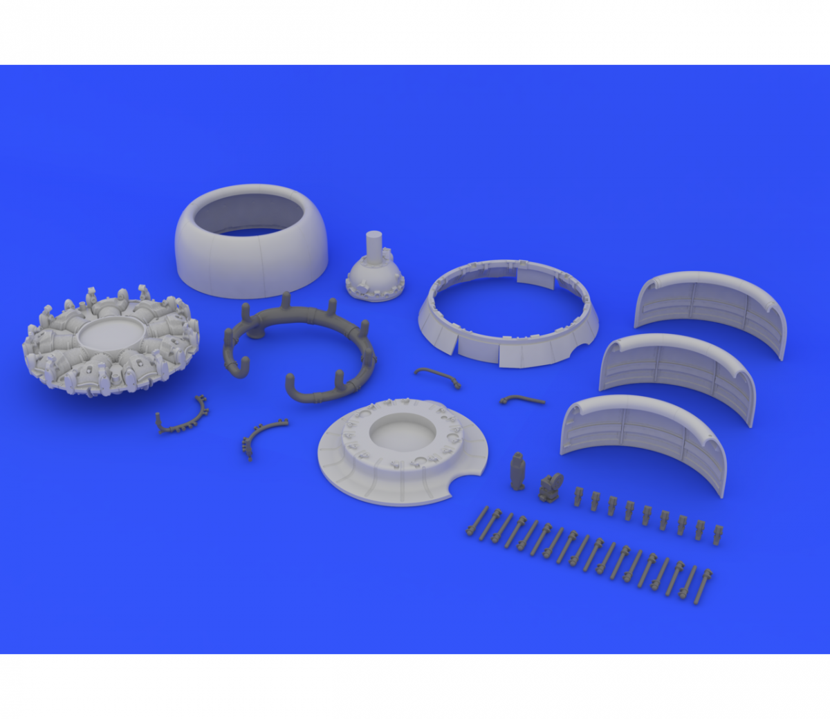 Eduard SIN63202 B-17G ENGINES 1/32 (HK Models) – Bild 5