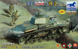 Bronco CB35105 Skoda LT Vz35 &amp;amp; R-2 Tank Eastern European Axis Forces (1/35)