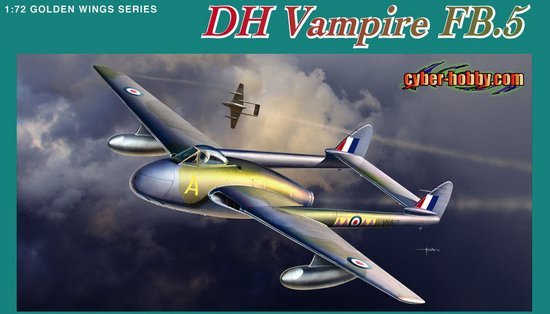 Cyber-Hobby 5085 DH Vampire FB.5 (1/72)