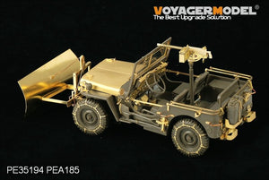 Voyager Model PEA185 WWII US Jeep Willys MB snow plow w/ tire chains (For TAMIYA /ITALIAN) 1/35 – image 3