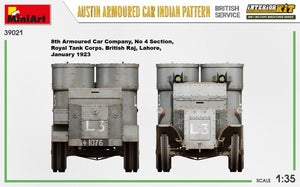 Miniart 39021 AUSTIN ARMORED CAR INDIAN PATTERN. BRITISH SERVICE. INTERIOR KIT 1/35 – obrázek 15