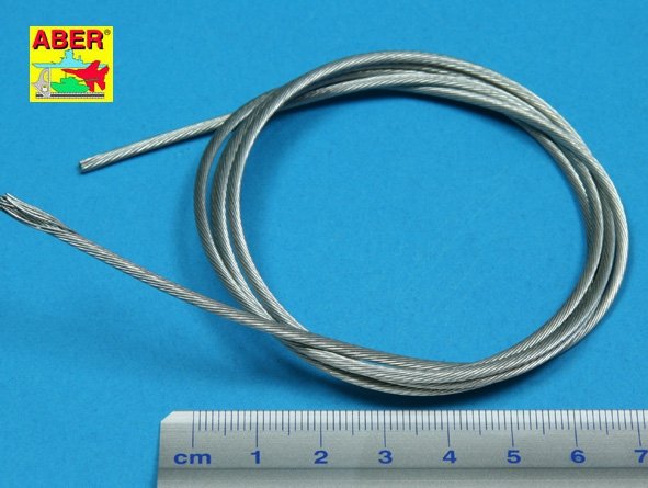 Aber TCS20 Stainless Steel Towing Cables 2.0mm, 1m long – Bild 2