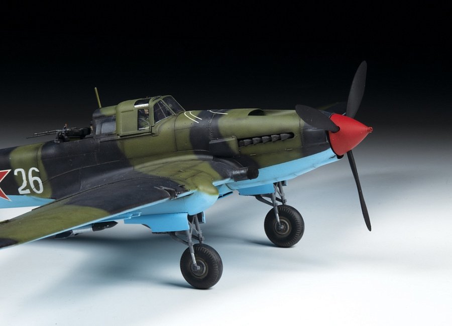 Zvezda 4826 Soviet two-seat attack aircraft IL-2 shturmovik (mod.1943) 1/48 – image 7